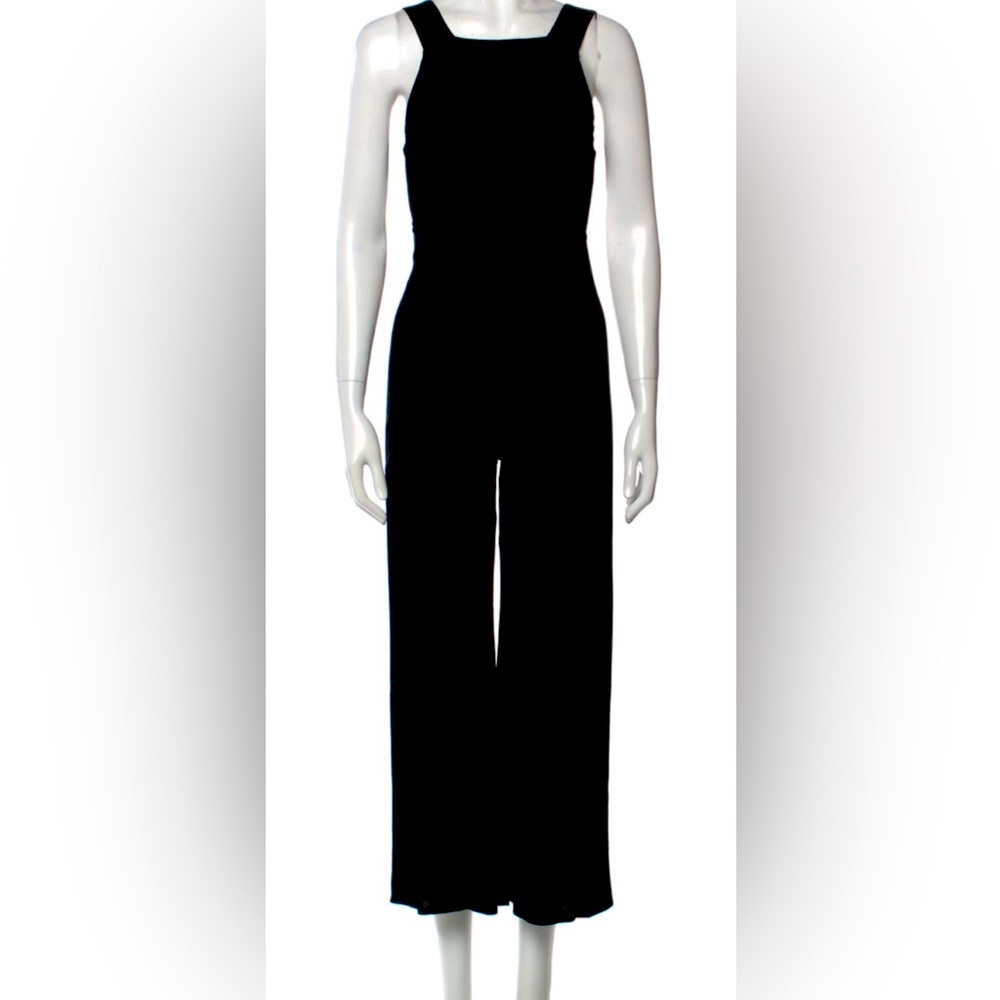 Reformation black jumpsuit